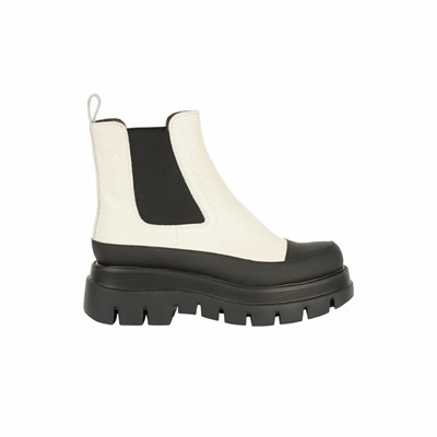 Chaussures Plates Brunate Super Light Combat Boot Femme Blanche | 547-KMEPRX