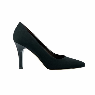 Escarpins Brunate Lacquered Heel Femme Noir | 745-QFPOJZ